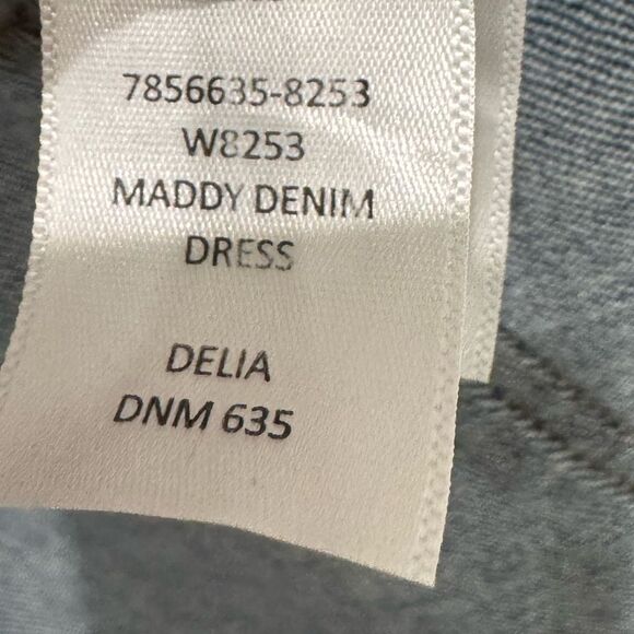 PAIGE Maddy Denim Dress in Delia - Picture 12 of 14